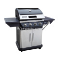 4-Burner Nature Gas BBQ yokhala ndi Side Burner